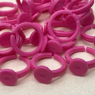 キッズ用　プラリング　台座パーツ　20個【AP-RG-20-PNK2】