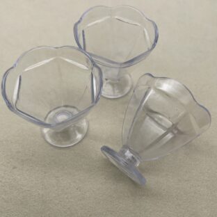 ミニチュア　パフェグラス　3個入り【MNT-GLS-3P-04】