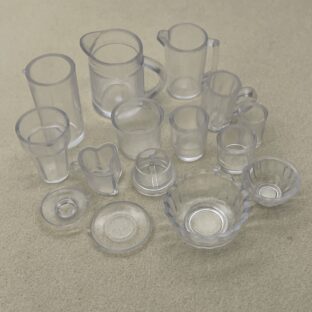 ミニチュア グラスセット　15個【MNT-GLS-15b】