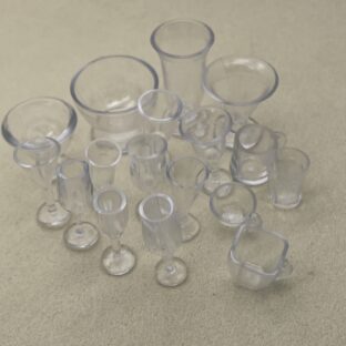 ミニチュア グラスセット　17個【MNT-GLS-17】