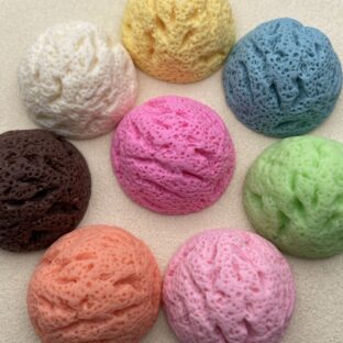 デコパーツ　アイス 　ミックス　8個入り　貼り付けパーツ【DP-ICT-MIX】