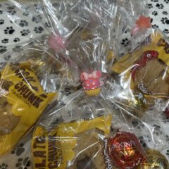 キッツリングでラッピング　ハロウィンにも