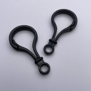 プラスチックナスカン　20個入り　ブラック【PK-20-BLK】