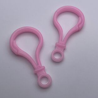 プラスチックナスカン　20個入り　ピンク【PK-20-PNK01】