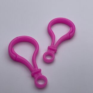 プラスチックナスカン　20個入り　ピンク【PK-20-PNK02】