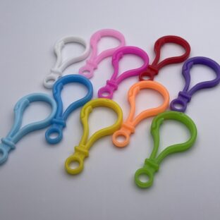 プラスチックナスカン　20個入り　10色2個【PK-20-MIX03】