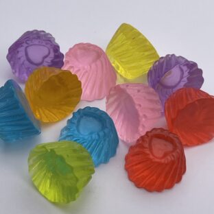 デコパーツ　ゼリー　ミックス　10個入り　貼り付けパーツ【DP-JY-007-MIX】