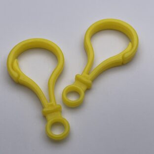 プラスチックナスカン　20個入り　イエロー【PK-20-YEL】