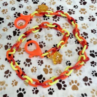 チェーンパーツで作るマスクコード　簡単工具なし　