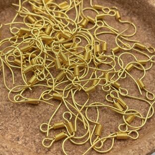 ピアスフック　ゴールド　200個100ペア【AP-ERG-fｇ】