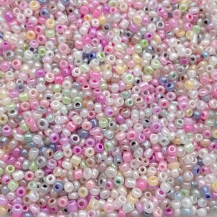 シードビーズ　2㎜　ミックス　30ｇ【SEED-BEADS-02MIX02】