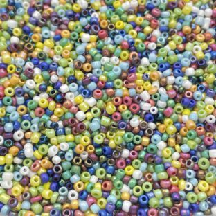 シードビーズ　2㎜　ミックス　30ｇ【SEED-BEADS-02MIX03】