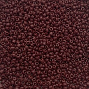 シードビーズ　2㎜　ブラウン　30ｇ【SEED-BEADS-o02-BRN】