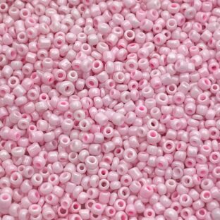 シードビーズ　2㎜　ピンク　30ｇ【SEED-BEADS-o02-PNK】