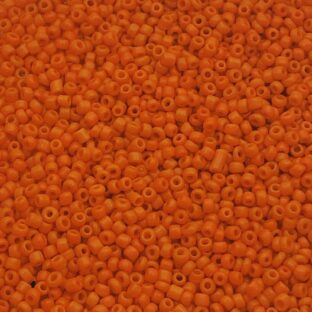 シードビーズ　2㎜　オレンジ　30ｇ【SEED-BEADS-o02-ORN】