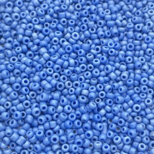シードビーズ　2㎜ コーンフラワーブルー　30ｇ【SEED-BEADS-o02-BLU2】
