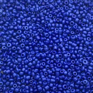 シードビーズ　2㎜ ネイビーブルー　30ｇ【SEED-BEADS-o02-BLU3】