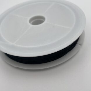 ワイヤー　ブラック　0.38㎜【WR-038b】