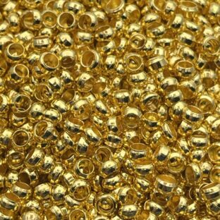 つぶし玉　カシメ玉　3.0㎜　ゴールド【AP-cb-3.0g】