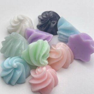 デコパーツ　ホイップクリーム　ミックス　10個入り　貼り付けパーツ【DP-CM-006-MIX】