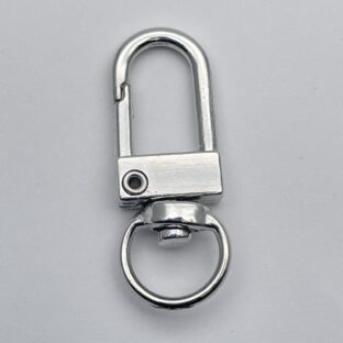 回転式ナスカン　6個入り　シルバー【AP-KNK2-SIL】