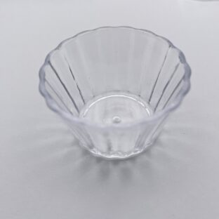 ミニチュア　エッグタルトカップ　クリア　10個入り【MNT-cup-c】