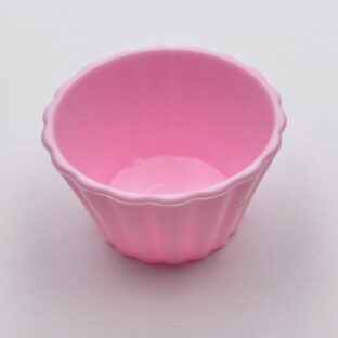 ミニチュア　エッグタルトカップ　ピンク　10個入り【MNT-cup-ｐ】